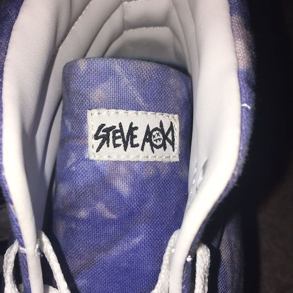 Vision Street Wear Canvas Hi Steve Aoki SA Dim Mak VSW Shoes Sneakers Mens Sz 12 - Picture 7 of 11